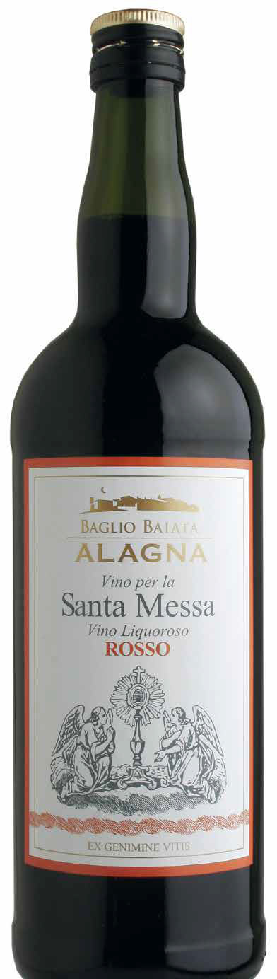 santa messa rosso